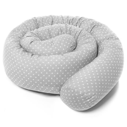 Fillikid Bed snake and nest 190 cm - dots gray