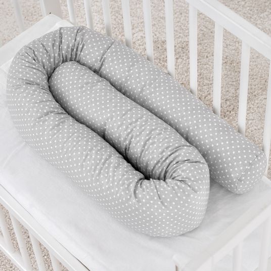 Fillikid Bed snake and nest 190 cm - dots gray