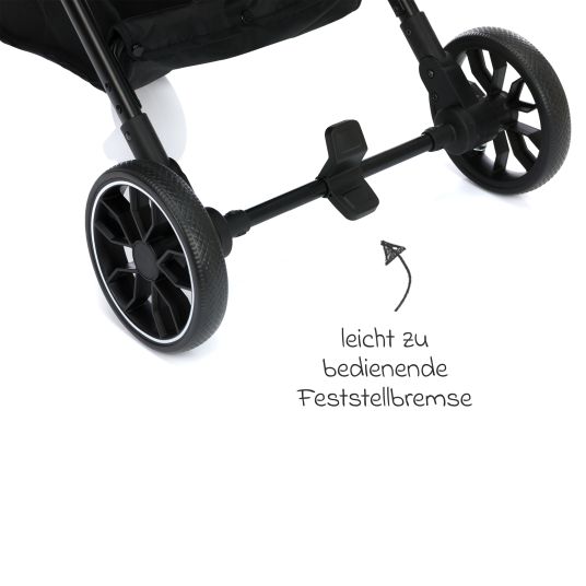 Fillikid Buggy & Sportwagen Fill Rover bis 22 kg belastbar mit Liegeposition, Trollyfunktion nur 6,8 kg - Grün