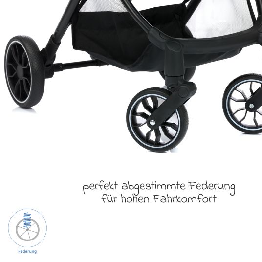 Fillikid Buggy & Sportwagen Fill Rover bis 22 kg belastbar mit Liegeposition, Trollyfunktion nur 6,8 kg - Grün