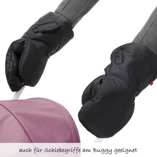 Fillikid Fleece-Handwärmer Gloves - Schwarz