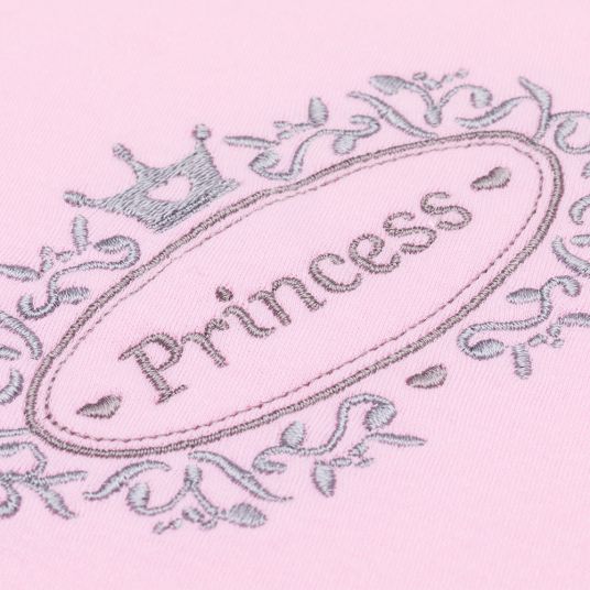 Fillikid Coperta di coccole in cotone Premium - Principessa - Rosa