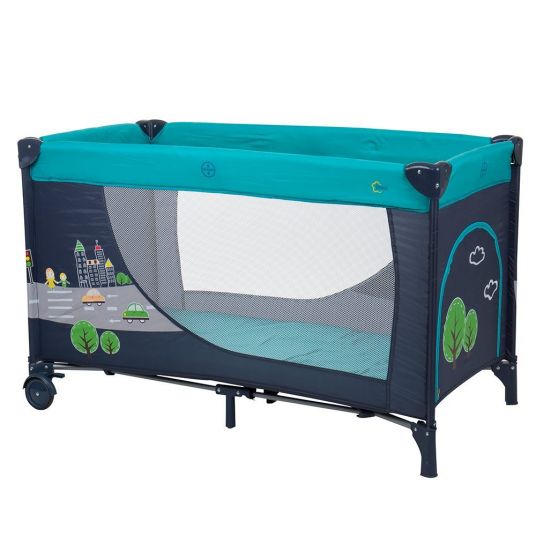 Fillikid Travel cot City - Navy