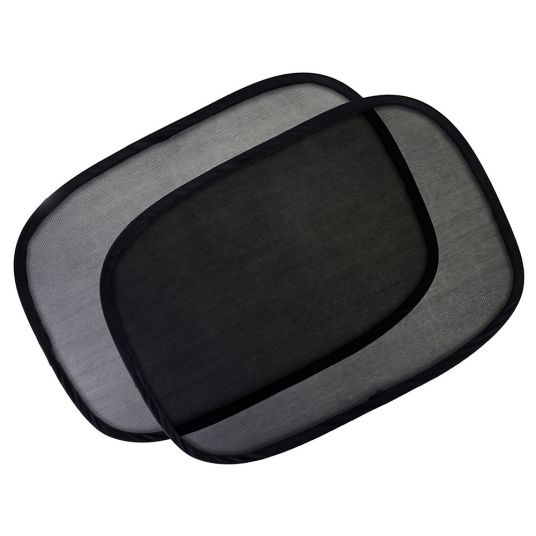 Fillikid Sunscreen self-adhesive 2 pack 48 x 30 cm - Black