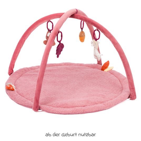 Fillikid Spielbogen Tierfreunde mit 4 abnehmbaren Spielfiguren - Rosa