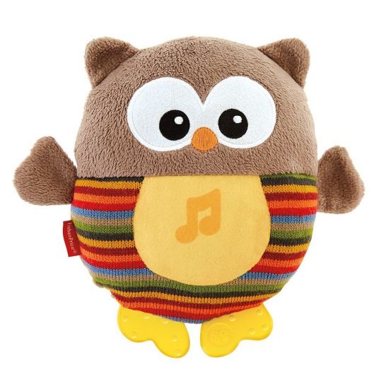Fisher-Price Cuddle owl luminous - Brown