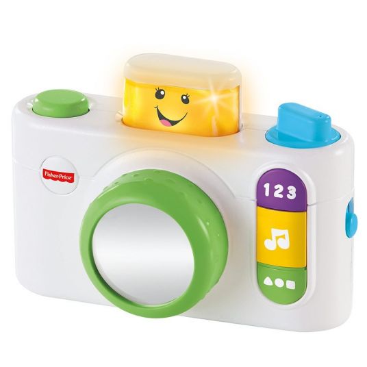 Fisher-Price Learning Fun Click & Learn Camera - White