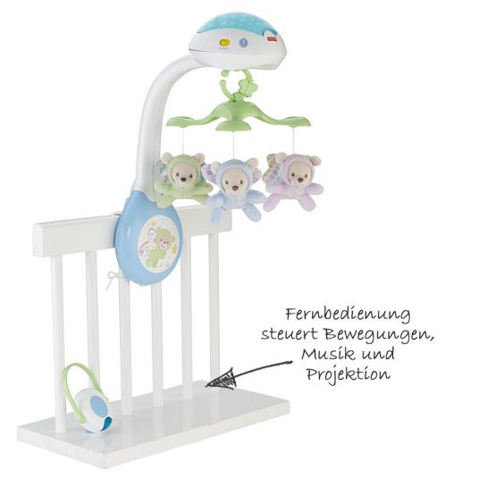 Fisher-Price Musik-Mobile Traumbärchen 3 in 1