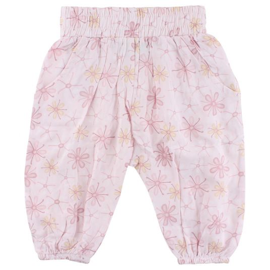 Fixoni Pants flowers - Pink - Size 56
