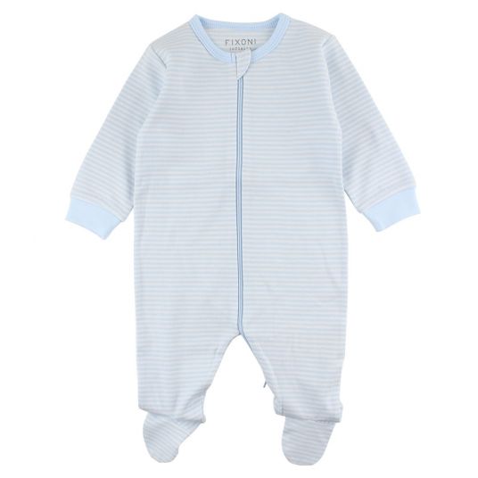 Fixoni Schlafanzug Einteiler Infinity - Ringel Bleu - Gr. 56