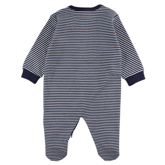Fixoni Pajama one-piece Infinity - striped Navy - size 56
