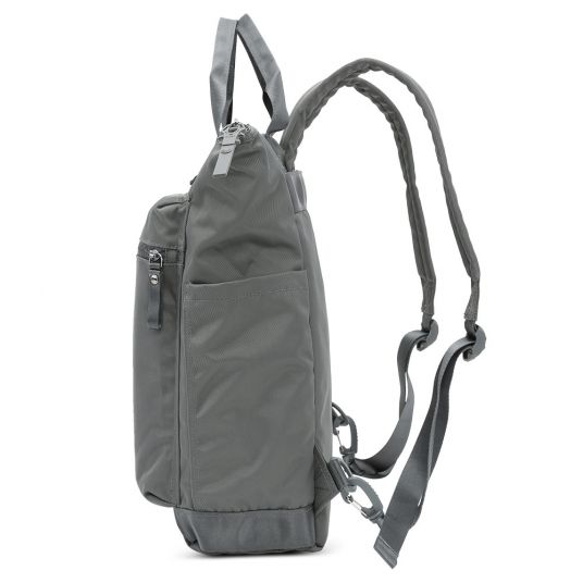 George Gina & Lucy Diaper backpack Minor Monokissed - Grey