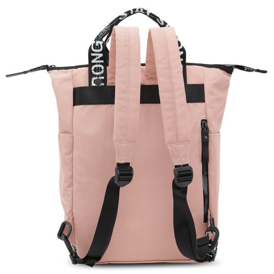 George Gina & Lucy Wrap Backpack Minor Monokissed - Stay Strong - Dusty Rose
