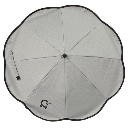 Gesslein Parasol with UV 50+ for oval and round tube frames - Granite Gray Melted