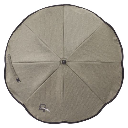 Gesslein Sonnenschirm mit UV 50+ für Oval- und Rundrohrgestelle - Khaki