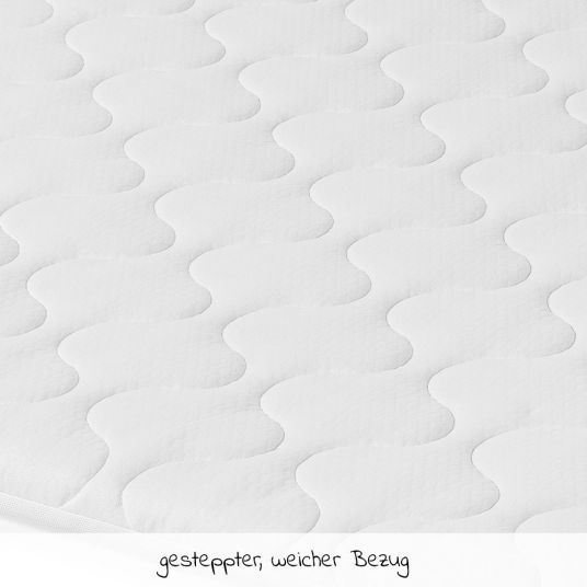 Geuther Playpen mattress Cosy for Belami Plus, Euro-Parc Plus, Lucilee Plus, Lasse 92 x 92 - White
