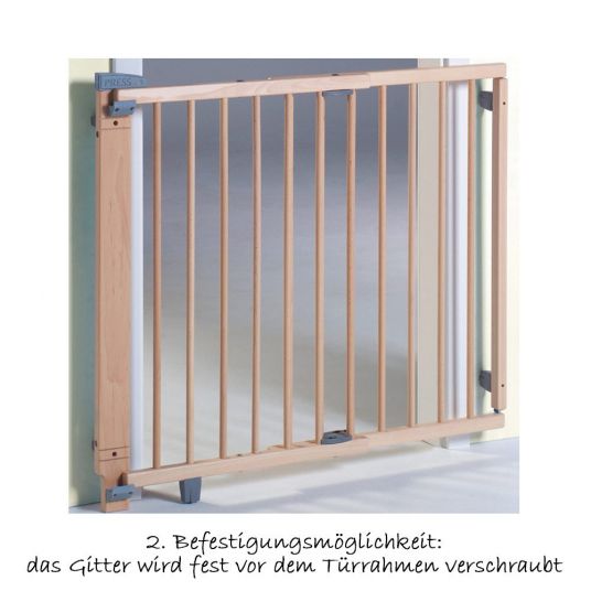 Geuther Protezione per porta in legno 97 - 139 cm - natura