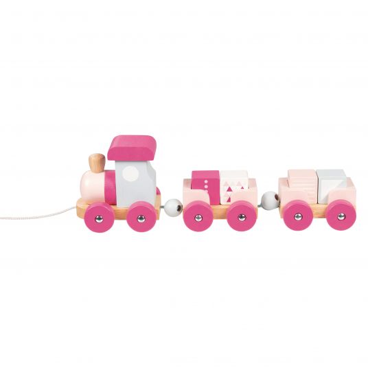 Goki Wooden train with building blocks - Lifestyle Berry