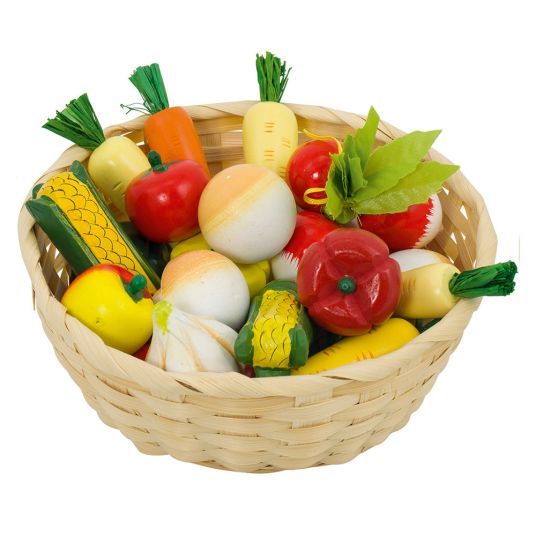 Goki Cestino con assortimento di verdure da 20 pezzi