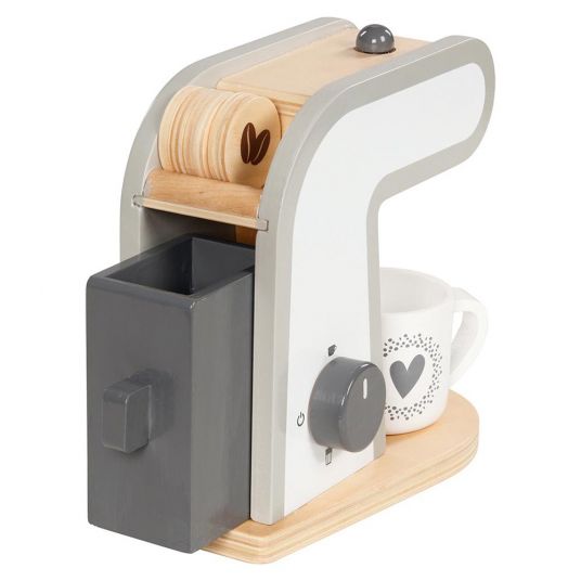 Goki Küchengerät Kaffeemaschine mit 12 tlg. Zubehör-Set