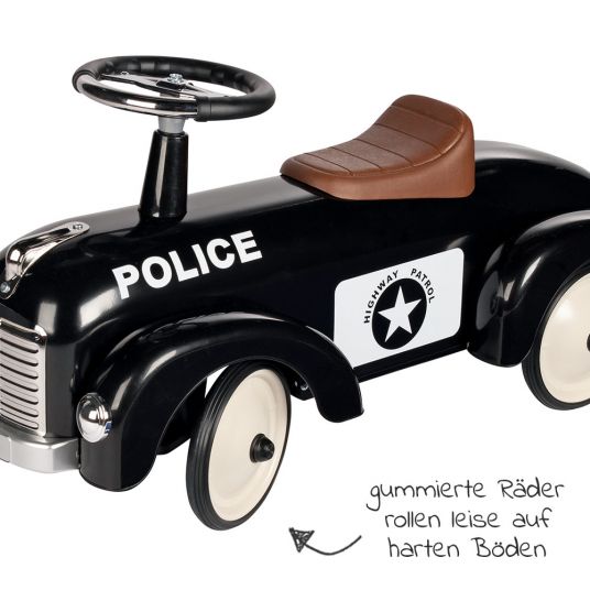 Goki Slider Police made of metal - Black