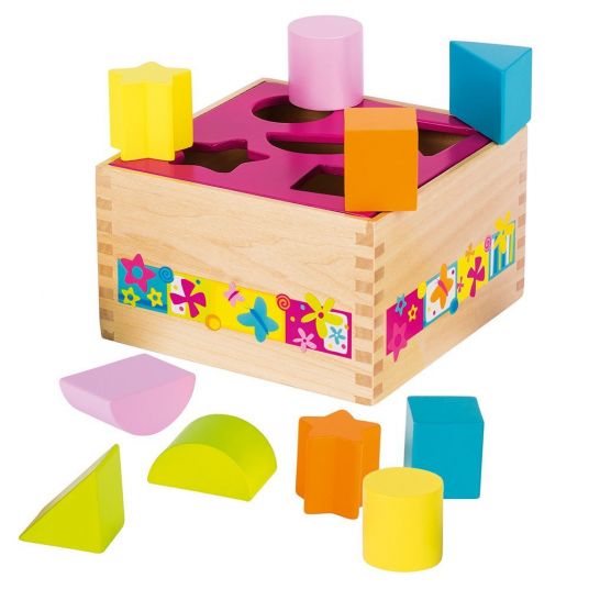 Goki Sorting game Sort Box - Susibelle - with 10 pieces