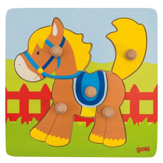 Goki Sticking puzzle horse