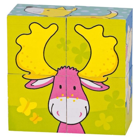 Goki Puzzle cubo dei miei amici - Susibelle