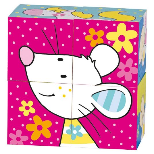 Goki Cube puzzle My Friends - Susibelle
