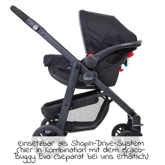 Graco Babyschale i-Size SnugEssentials - ab Geburt - 12 Monate (40 - 75 cm) - Midnight Black