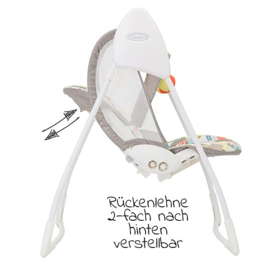 Graco Baby swing Baby Delight - Patchwork