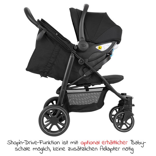 Graco Buggy & pushchair Eezefold with reclining function - Midnight
