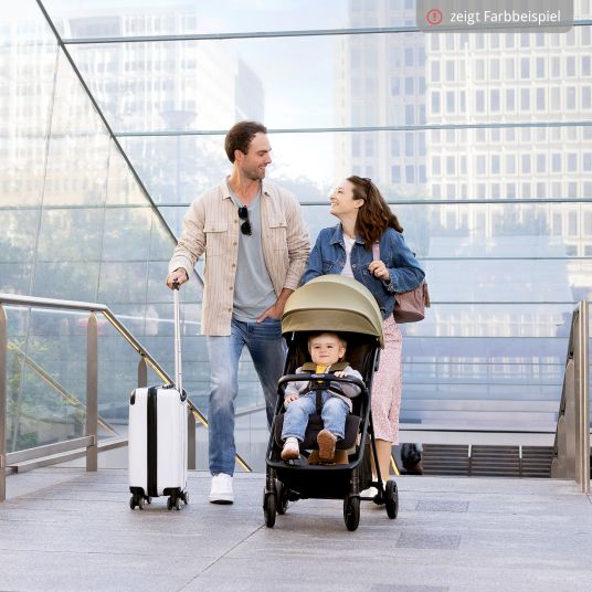 Graco Buggy & Sportwagen Myavo bis 22 kg belastbar nur 5,8 kg leicht mit Liegefunktion & Regenschutz - Fossil