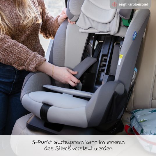 Graco Kindersitz FlexiGrow R129 ab 15 Monate - 12 Jahre (76 cm - 145 cm) - Heather