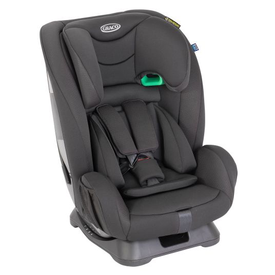 Graco Kindersitz FlexiGrow R129 ab 15 Monate - 12 Jahre (76 cm - 145 cm) - Onyx