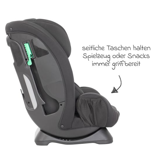 Graco Kindersitz FlexiGrow R129 ab 15 Monate - 12 Jahre (76 cm - 145 cm) - Onyx