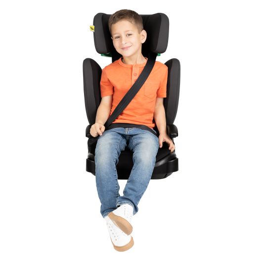 Graco Kindersitz Junior Max i-Size R129 ab 3,5 Jahre - 12 Jahre (100 cm - 150 cm) inkl. Getränkehalter nur 3,5 kg leicht - Midnight