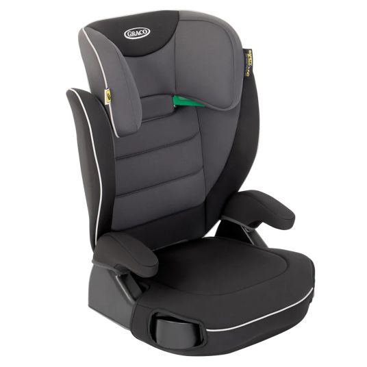 Graco Logico L i-Size child seat from 3 years - 12 years (100 cm -150 cm) incl. cup holder & car seat protector - Midnight