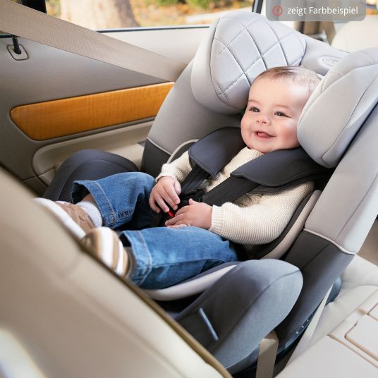 Graco Reboarder child seat SlimFit R129 from birth - 12 years ( 40 cm - 145 cm) incl. seat reducer - Midnight