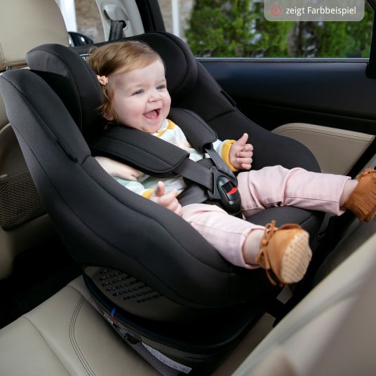 Graco Reboarder-Kindersitz Turn2Me i-Size ab Geburt - 4 Jahre (40 cm-105 cm) mit Sitzverkleinerer & Isofix-Basis - Heather