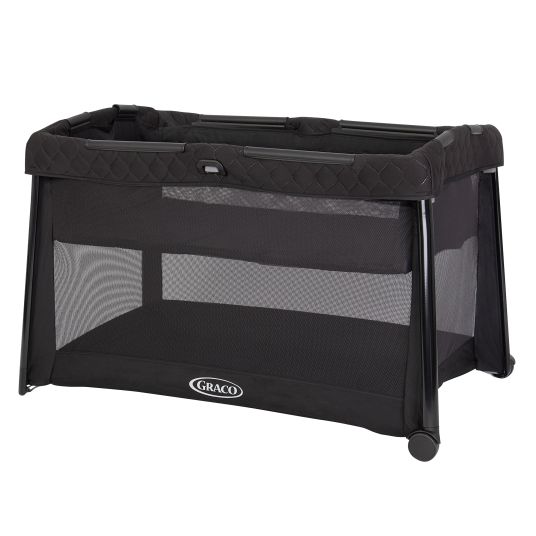 Graco Travel cot FoldLite LX from birth - 3 years only 6.78 light incl. carrycot - Midnight