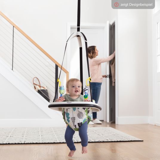 Graco Türhopser Bumper Jumper inkl. abnehmbarem Spielzeug und einfach zu befestigen - Up & Away