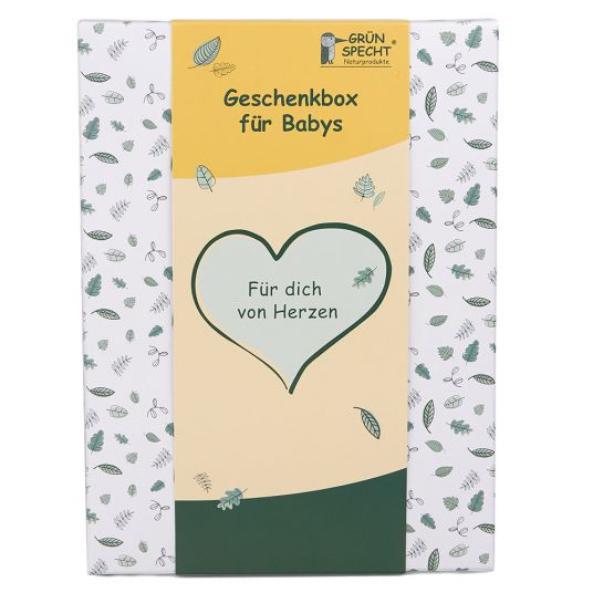 Grünspecht Geschenkbox für Baby's