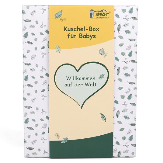 Grünspecht Gift box for cuddling