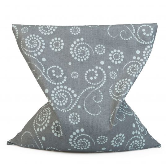 Grünspecht Heat cushion with rape seed filling 22 x 24 cm - Grey Mint