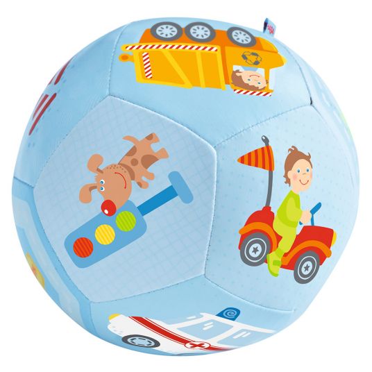 Haba Babyball 14 cm - Fahrzeug-Welt
