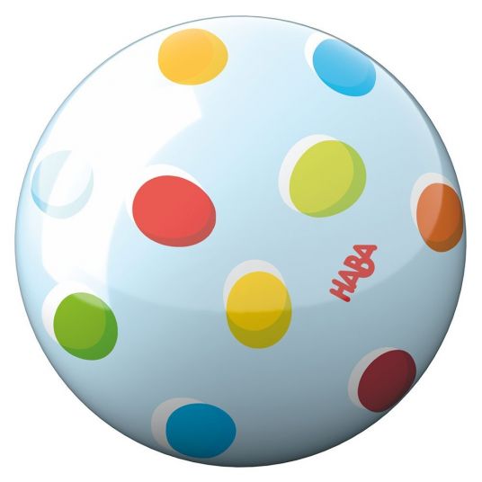 Haba Ball 15 cm - Regenbogenpunkte