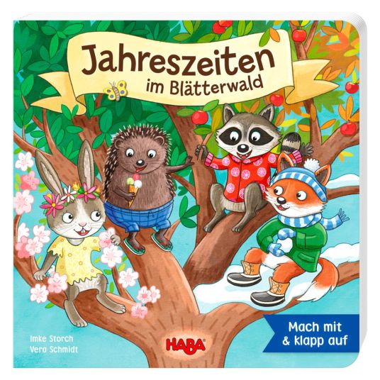 Haba Book Mach mit & klapp auf - Seasons in the leaf forest