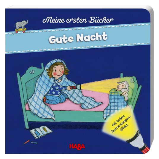 Haba Book My First Books - Good Night - Pocket Lamp Effect