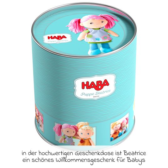 Haba Beatrice cuddly doll in gift box 20 cm